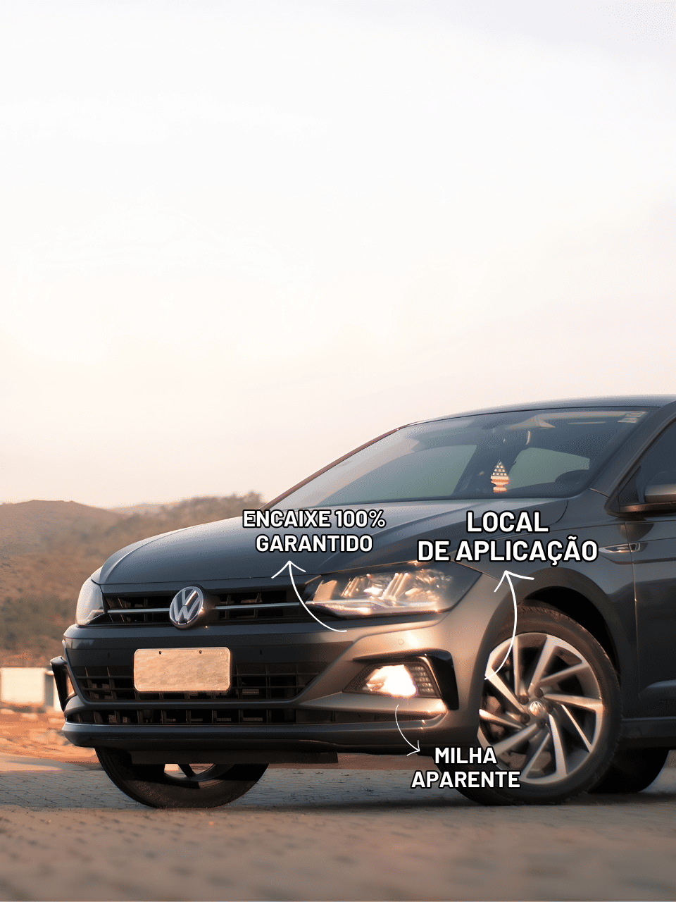 Kit Esportivo Polo Gti / Msi / Mpi / Tsi - Sem Aerofólio Kit Esportivo Polo Gti / Msi / Mpi / Tsi - Sem Aerofólio