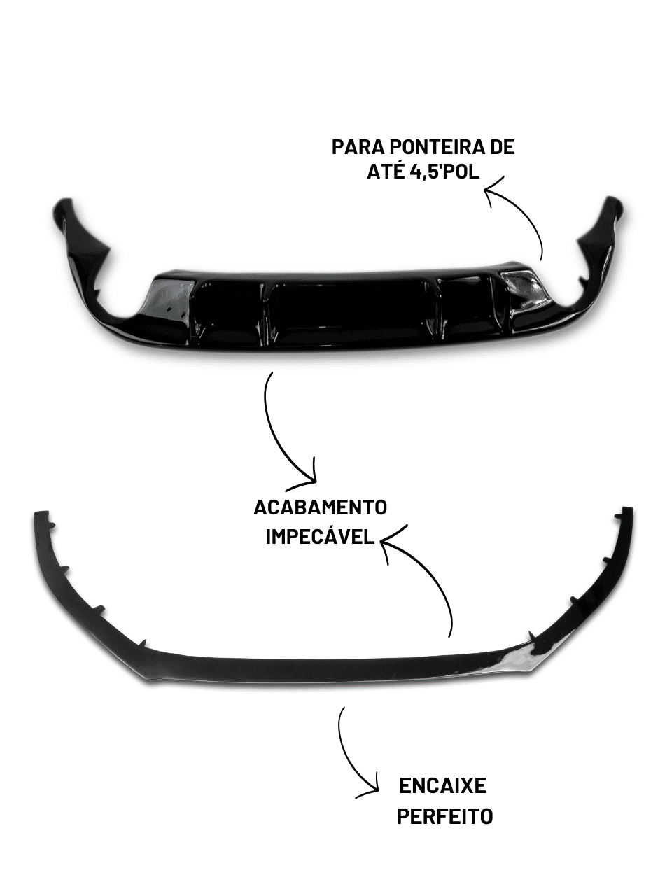 Kit Esportivo Golf Gti Mk7 - Sem Aerofólio