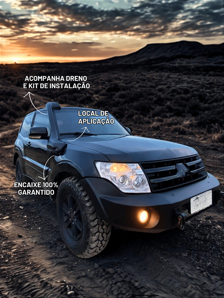 Snorkel Pajero Full 2008/2020