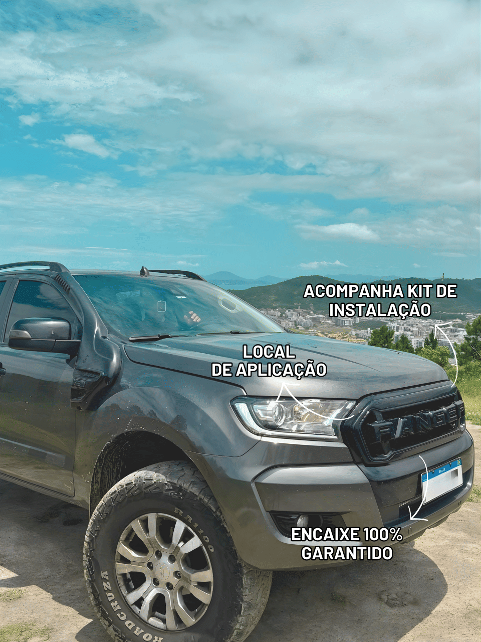 Grade Frontal Dianteira Ranger Ford 2017 a 2023 Grade Frontal Dianteira Ranger Ford 2017 a 2023