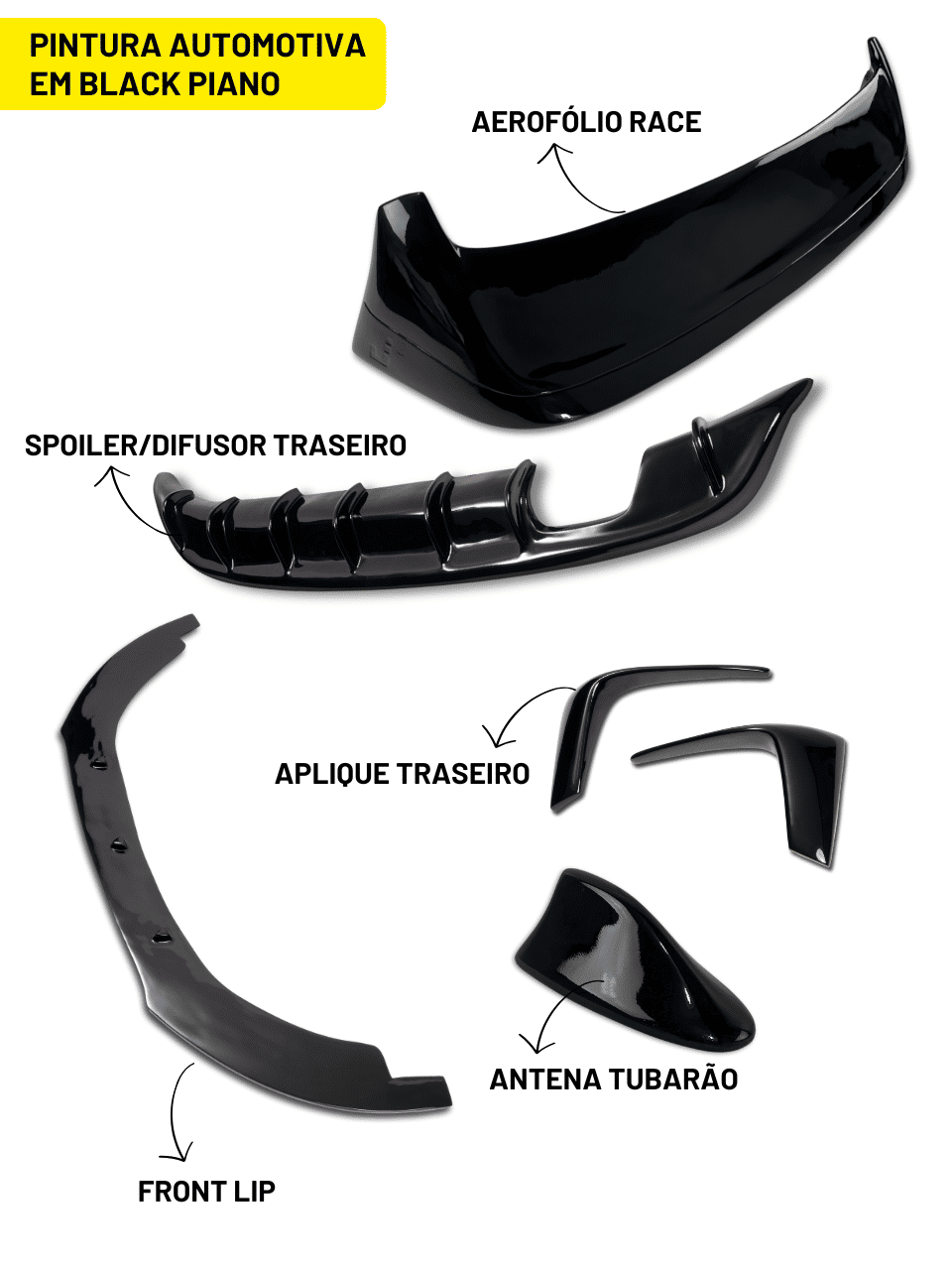 Body Kit Gol G7/G8 Race Body Kit Gol G7/G8 Race