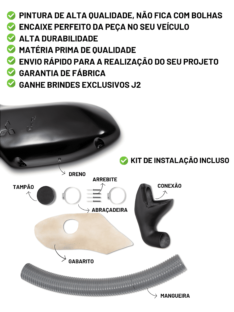 Snorkel Pajero Full Savana 2008/2020