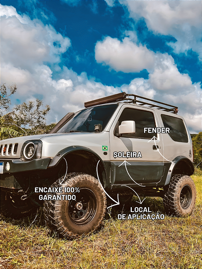 Fender & Soleira Jimny 1999 até 2018 Fender & Soleira Jimny 1999 até 2018