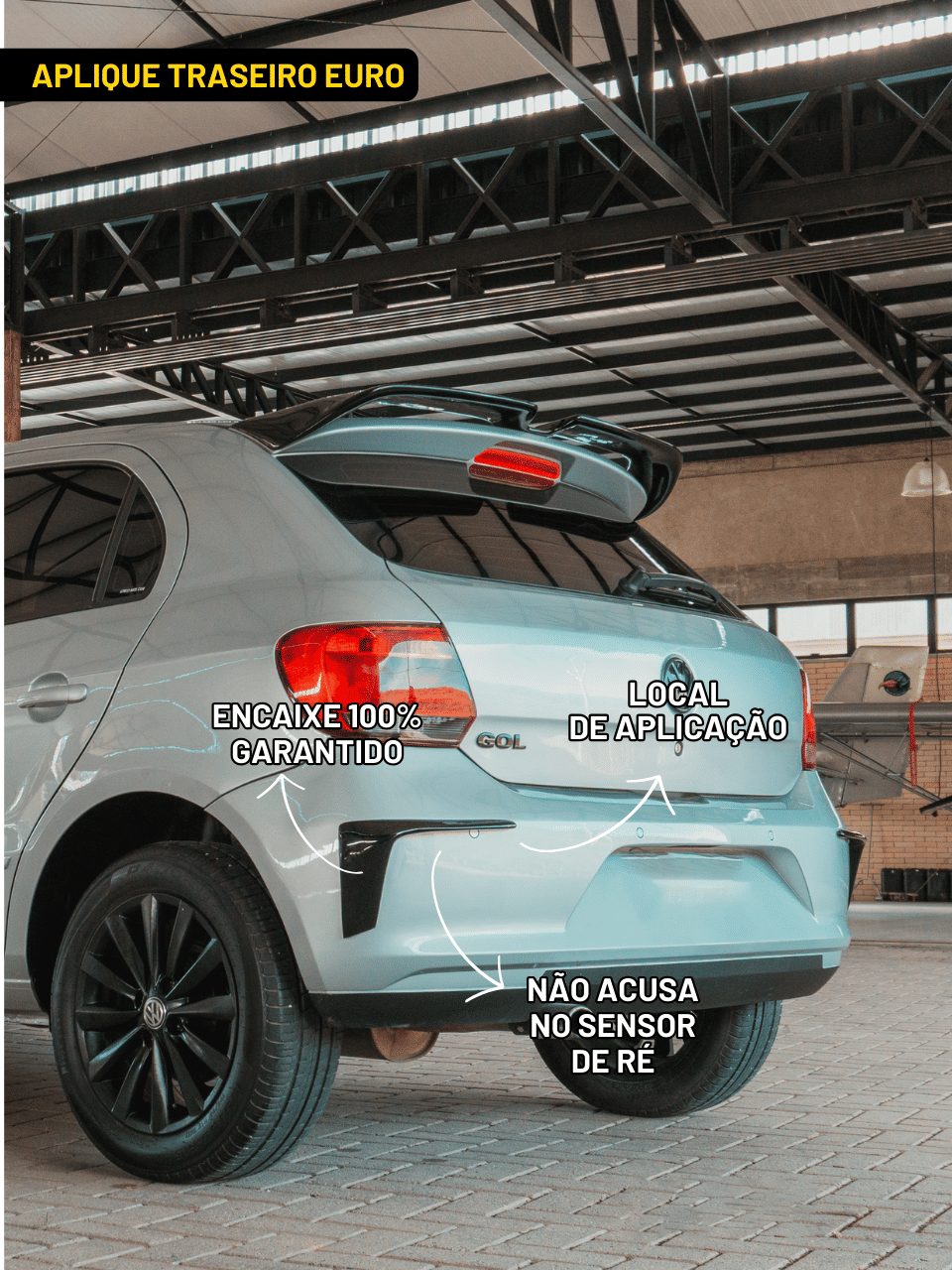 Kit Esportivo Gol G6 - Sem Aerofólio