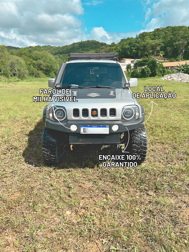 Para-choque Dianteiro Jimny 4Sport 1999 até 2014