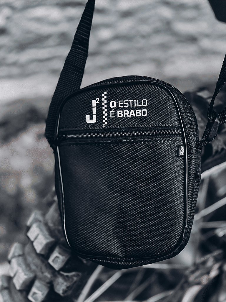 Shoulder Bag O Estilo é Brabo J2 - Preto Shoulder Bag O Estilo é Brabo J2 - Preto