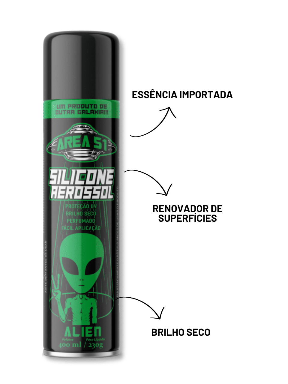 Silicone Area 51 Alien - Central Sul Silicone Area 51 Alien - Central Sul