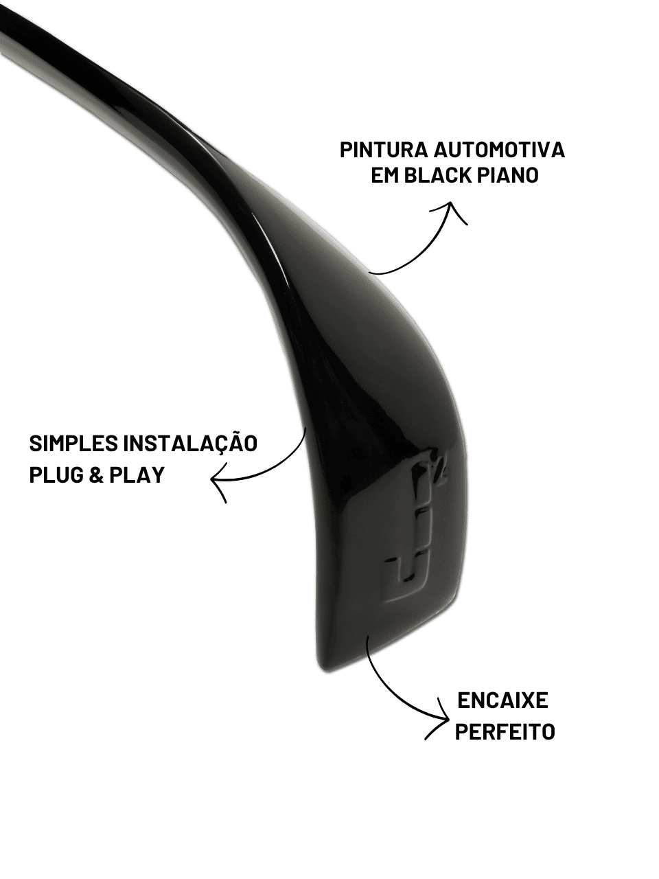 Aerofólio Extensor Sandero RS Aerofólio Extensor Sandero RS