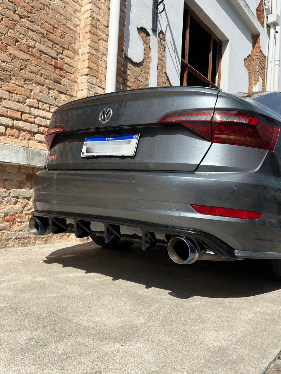 Difusor Spoiler Traseiro Jetta Gli Tsi