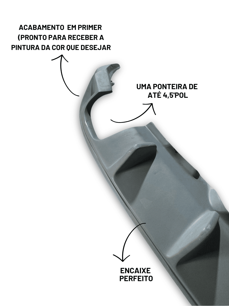 Difusor Spoiler Traseiro Jetta Gli Tsi