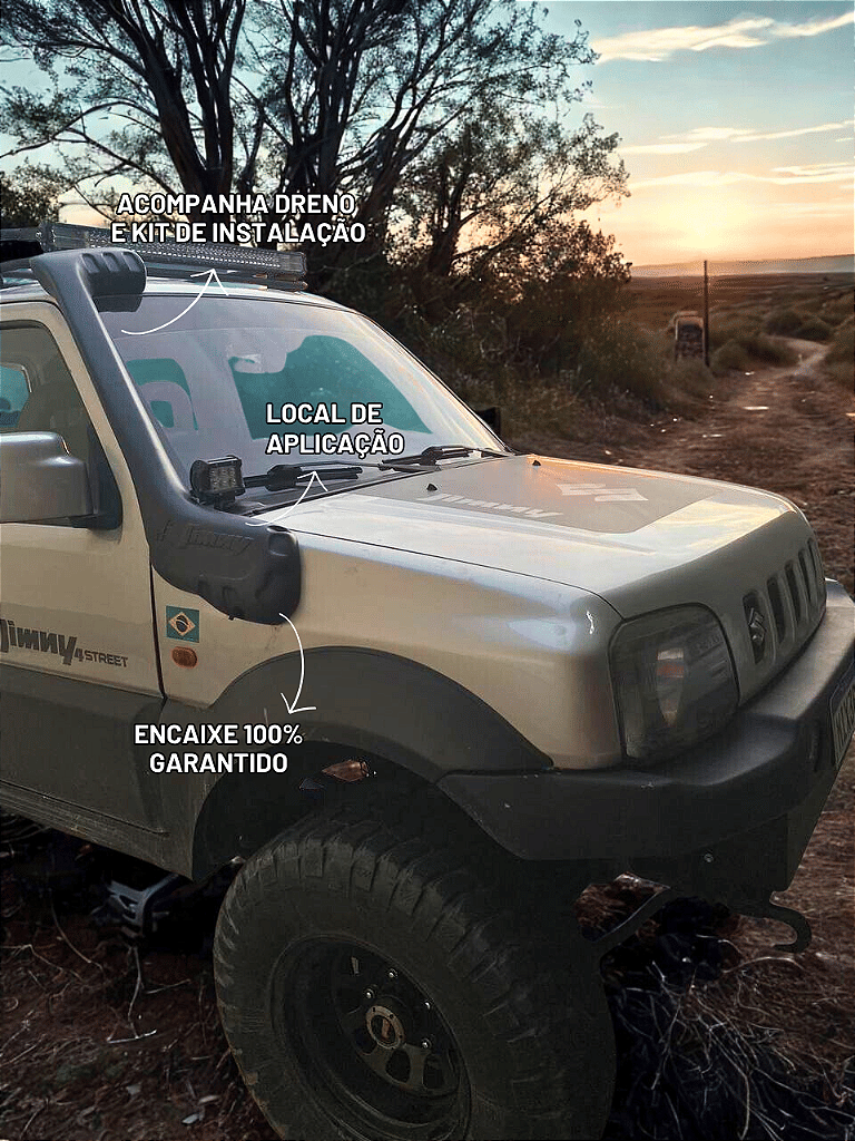 Snorkel Jimny 2000 até 2012