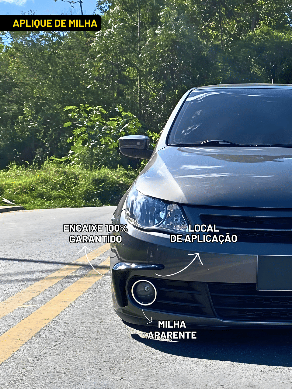 Kit Esportivo Gol G6 - Sem Aerofólio