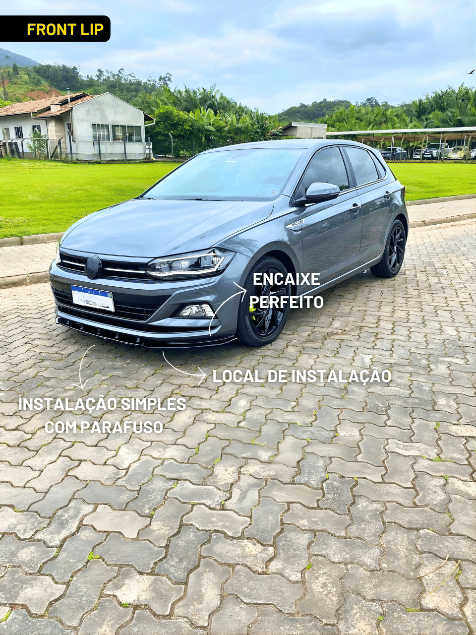 Kit Esportivo Polo Gti / Msi / Mpi / Tsi - Sem Aerofólio Kit Esportivo Polo Gti / Msi / Mpi / Tsi - Sem Aerofólio