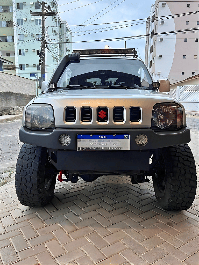 Para-choque Dianteiro Jimny 1999 até 2018 Para-choque Dianteiro Jimny 1999 até 2018