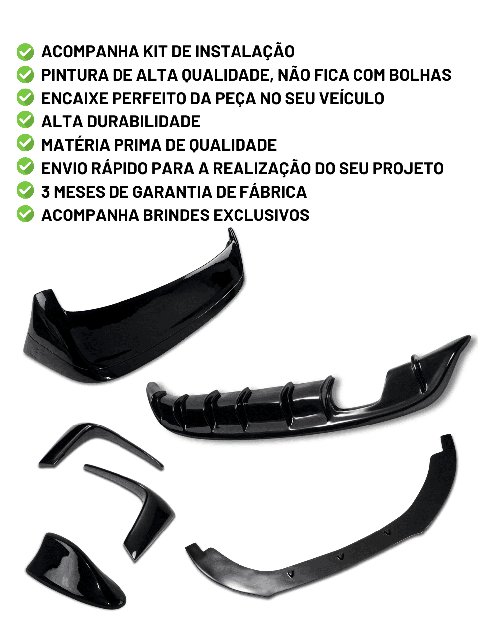 Body Kit Gol G7/G8 Race Body Kit Gol G7/G8 Race