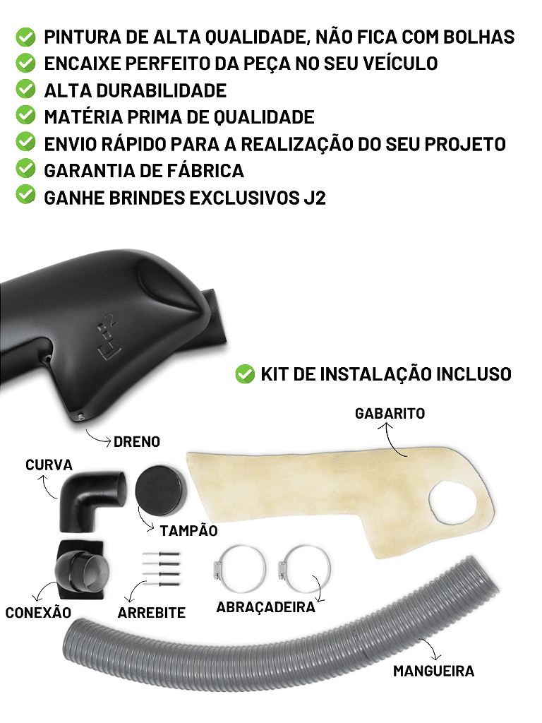 Snorkel Ford Ranger 2010 a 2012