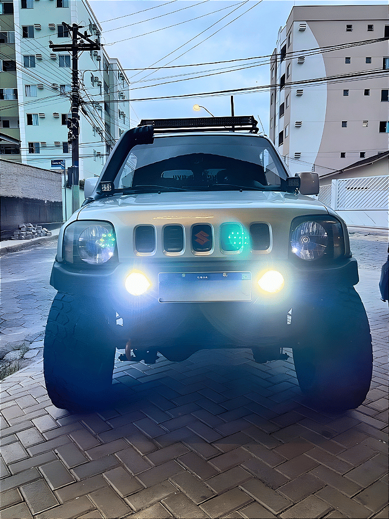 Para-choque Dianteiro Jimny 1999 até 2018 Para-choque Dianteiro Jimny 1999 até 2018