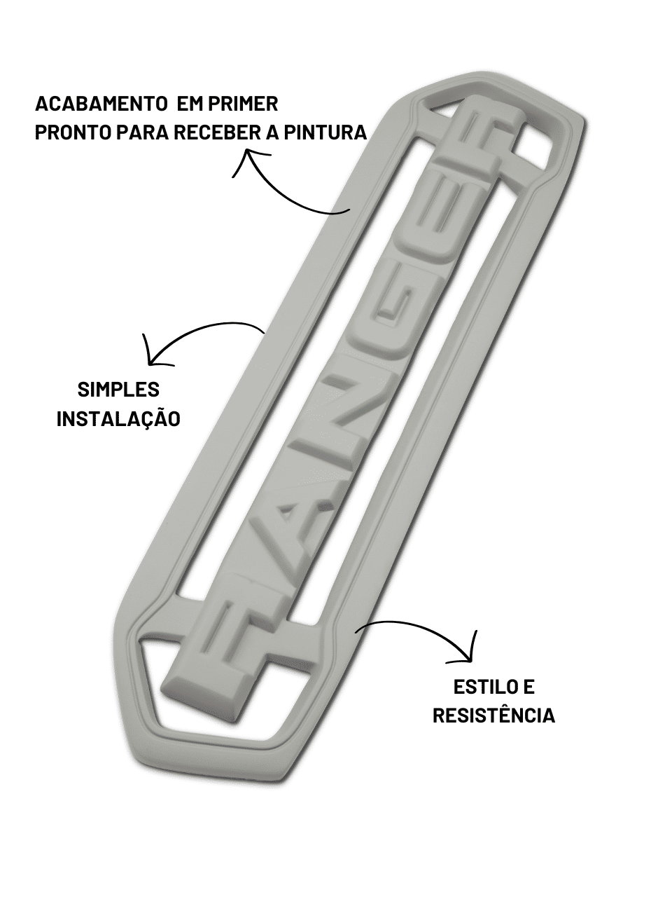 Grade Frontal Dianteira Ranger Ford 2017 a 2023 Grade Frontal Dianteira Ranger Ford 2017 a 2023