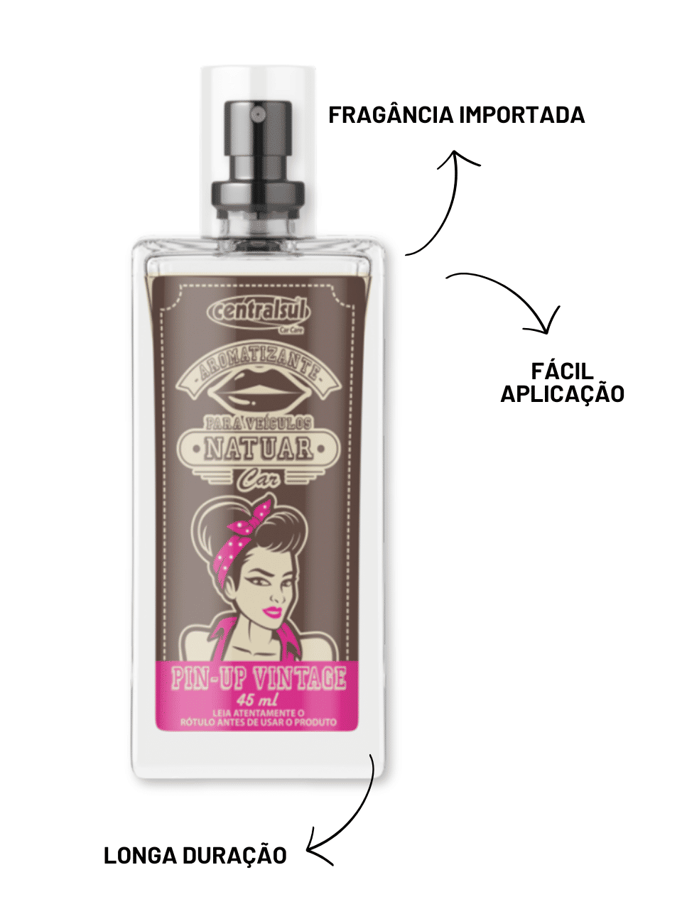 Aromatizante Natuar Liz Woman Vintage - Central Sul Aromatizante Natuar Liz Woman Vintage - Central Sul