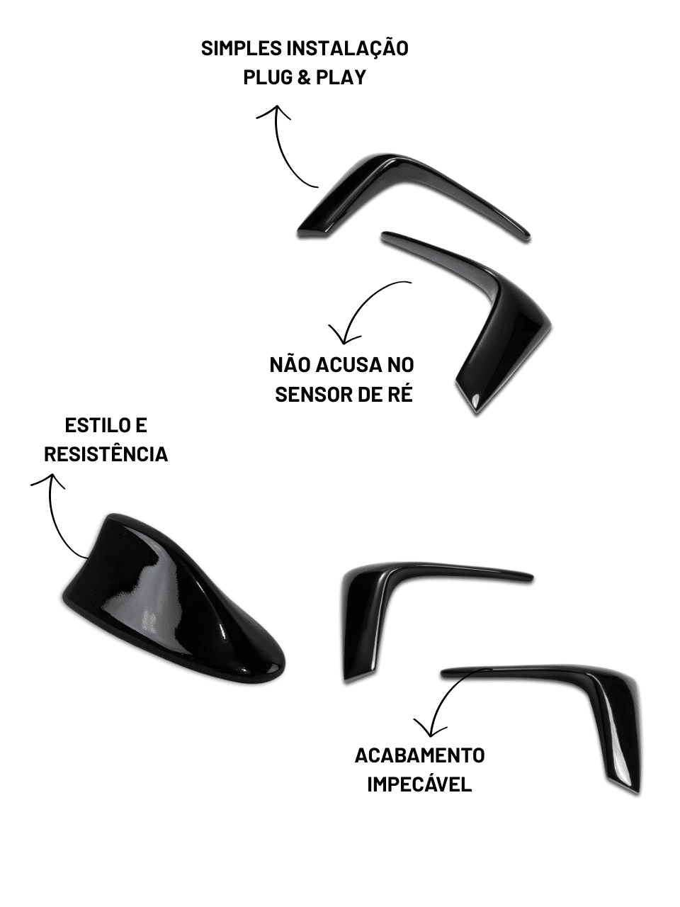 Kit Esportivo Gol G6 - Sem Aerofólio