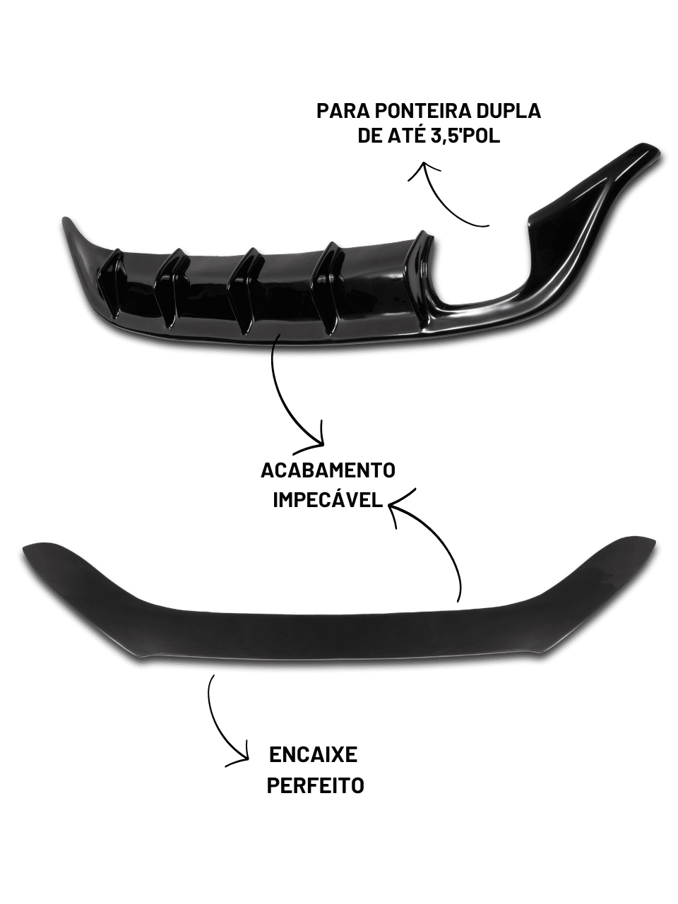 Kit Esportivo Vw Up 2018 à 2021 - Sem Aerofólio Kit Esportivo Vw Up 2018 à 2021 - Sem Aerofólio