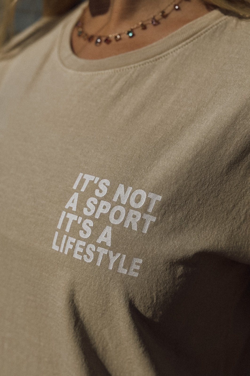 T-SHIRT ESTONADA SPORT LIFESTYLE NUDE