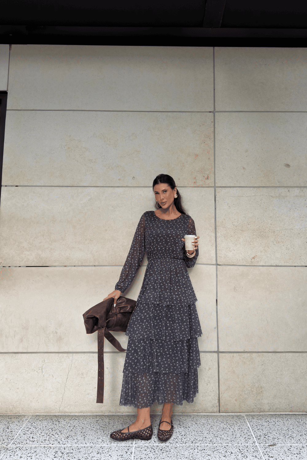 VESTIDO DE TULE ESTAMPADO CHIARA FLORAL