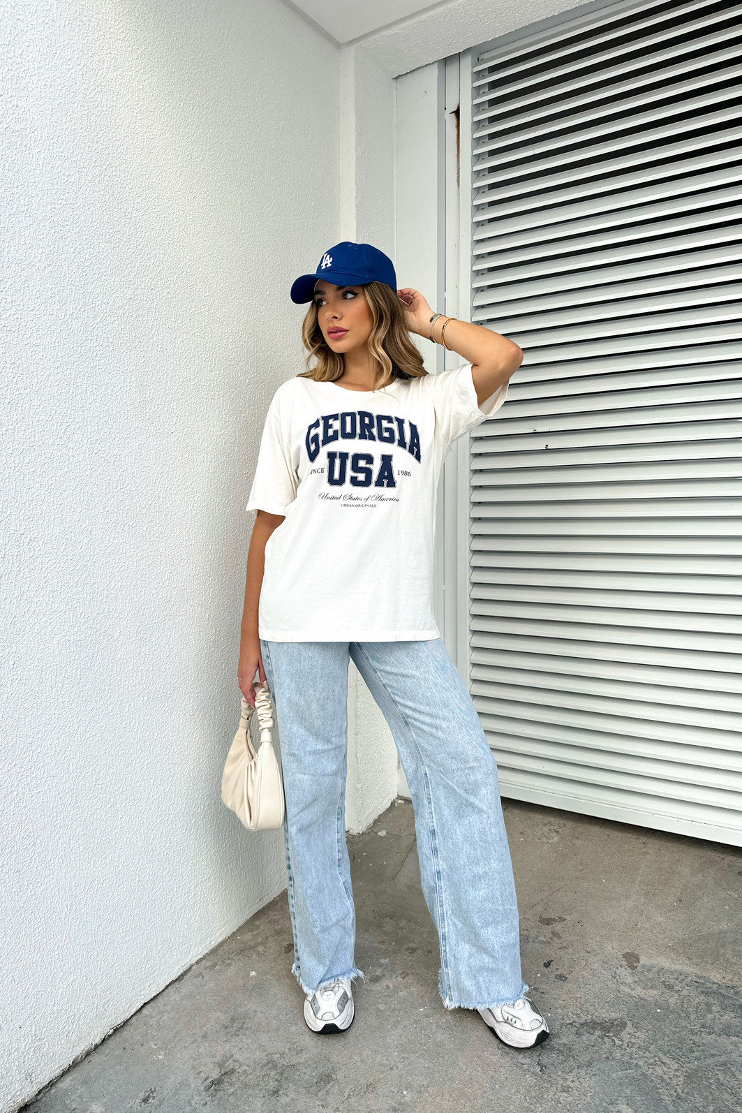 T-SHIRT ESTONADA GEORGIA OFF WHITE