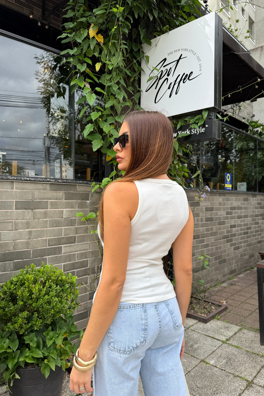 REGATA CAROL BORDADA GIRL ERA OFF WHITE