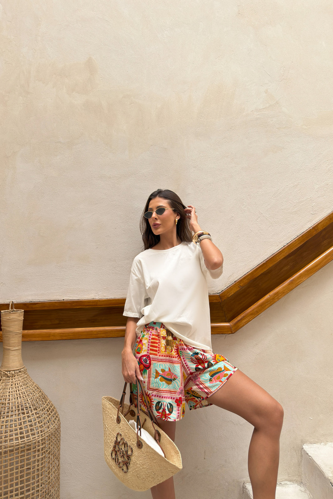 SHORTS ANA ESTAMPA BRASILDADES