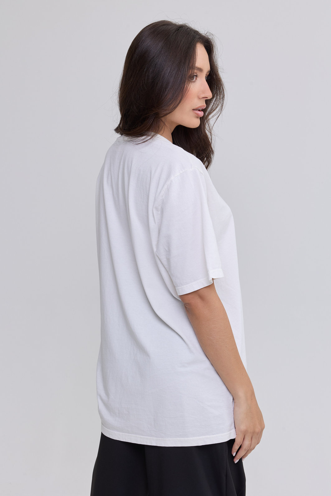 T-SHIRT OVERSIZED GIRLS COUNTRY OFF WHITE