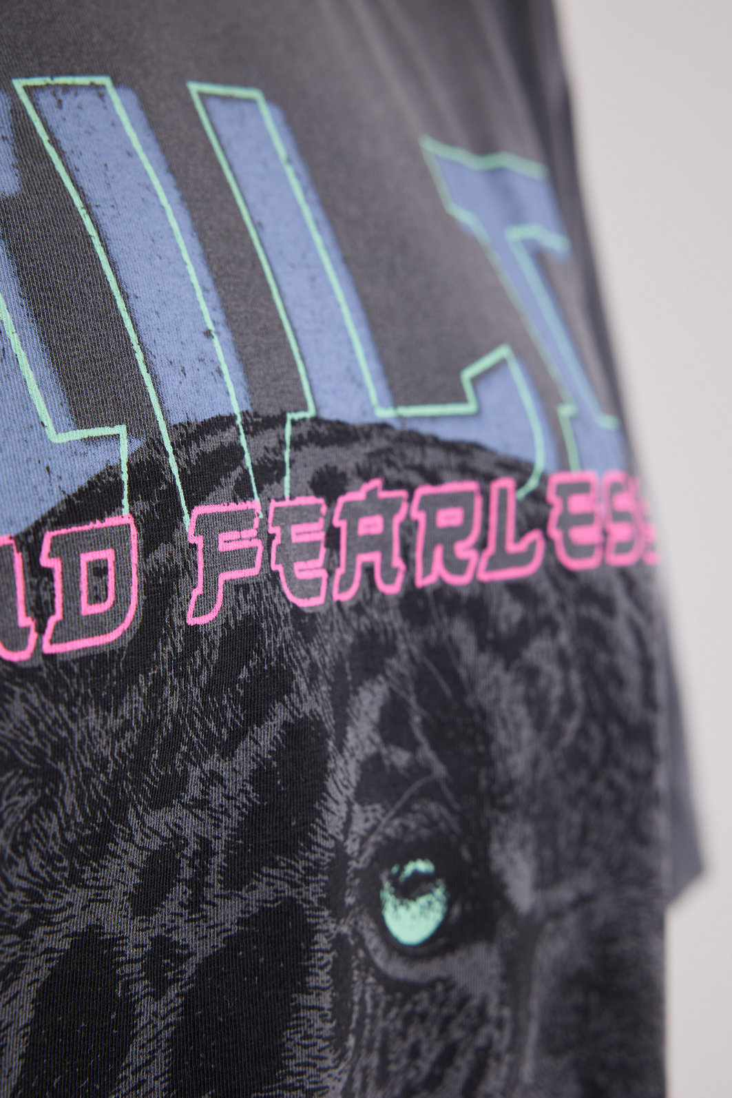 T-SHIRT OVERSIZED WILD AND FEARLESS