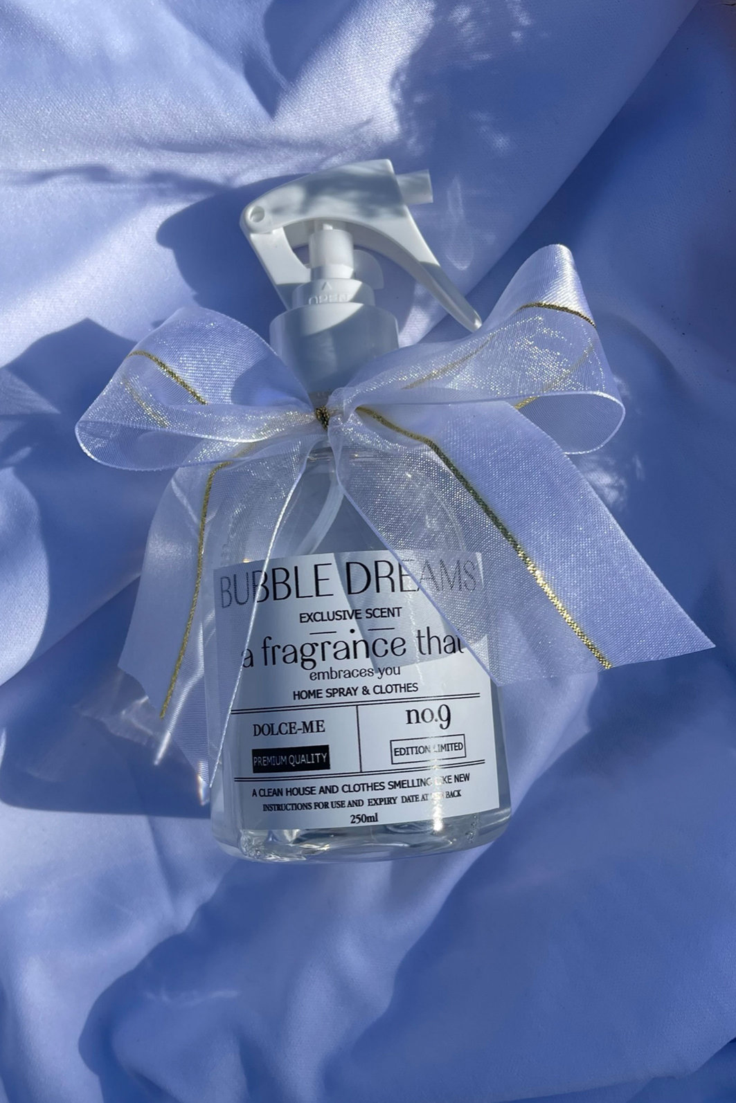 AROMATIZADOR DE ROUPAS E AMBIENTES BUBBLE DREAMS 250ML