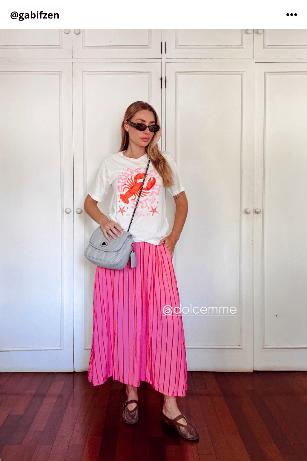 VESTIDO MIDI LISTRADO PANDORA ROSA