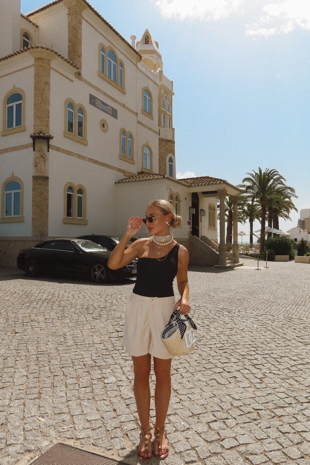 SHORTS ALFAIATARIA BARCELONA AREIA