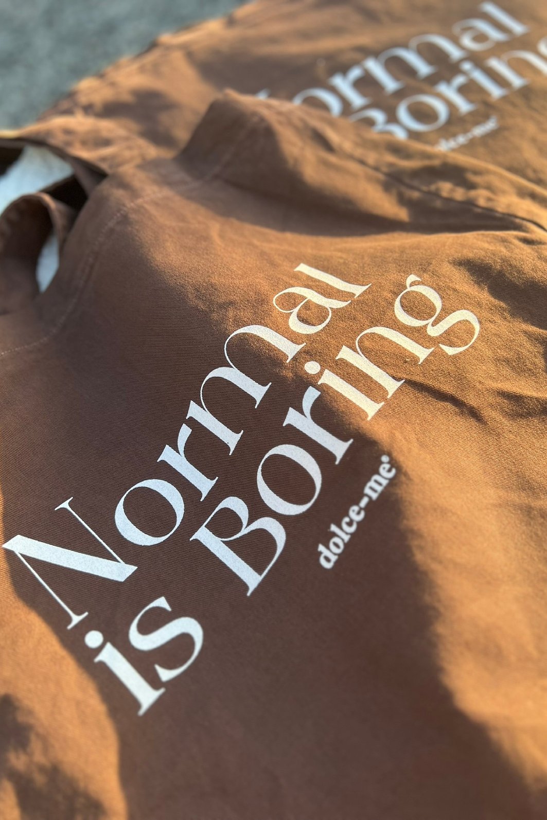 ECOBAG NORMAL BORING MARROM CAFÉ