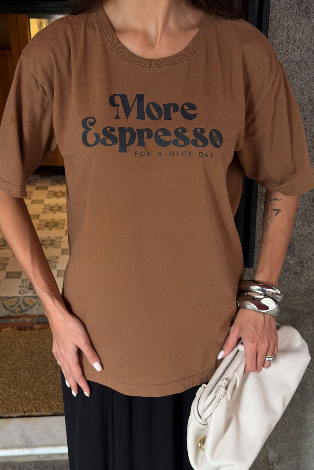T-SHIRT ESTONADA MORE ESPRESSO MARROM CLIMBER