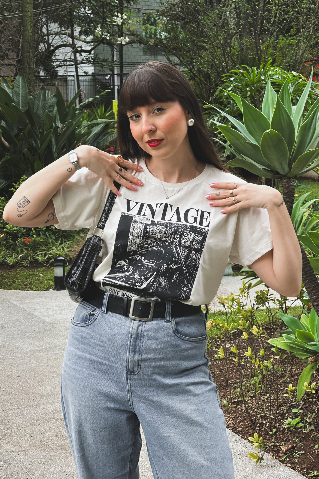 CAMISETA VINTAGE OFF WHITE