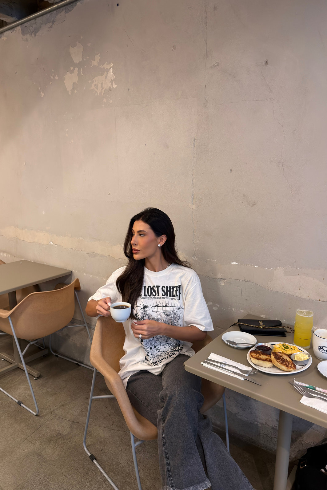 T-SHIRT OVERSIZED THE LOST SHEEP OFF WHITE