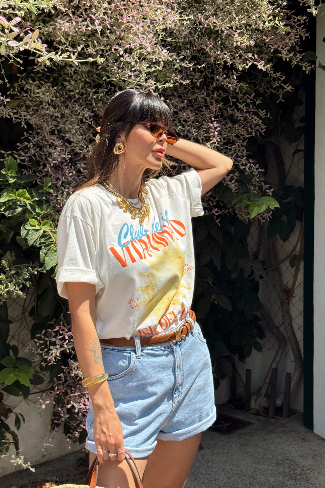 T-SHIRT OVERSIZED VITAMINA D OFF WHITE