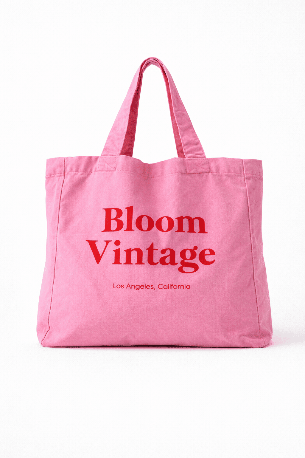 ECOBAG BLOOM VINTAGE ROSA CREAM