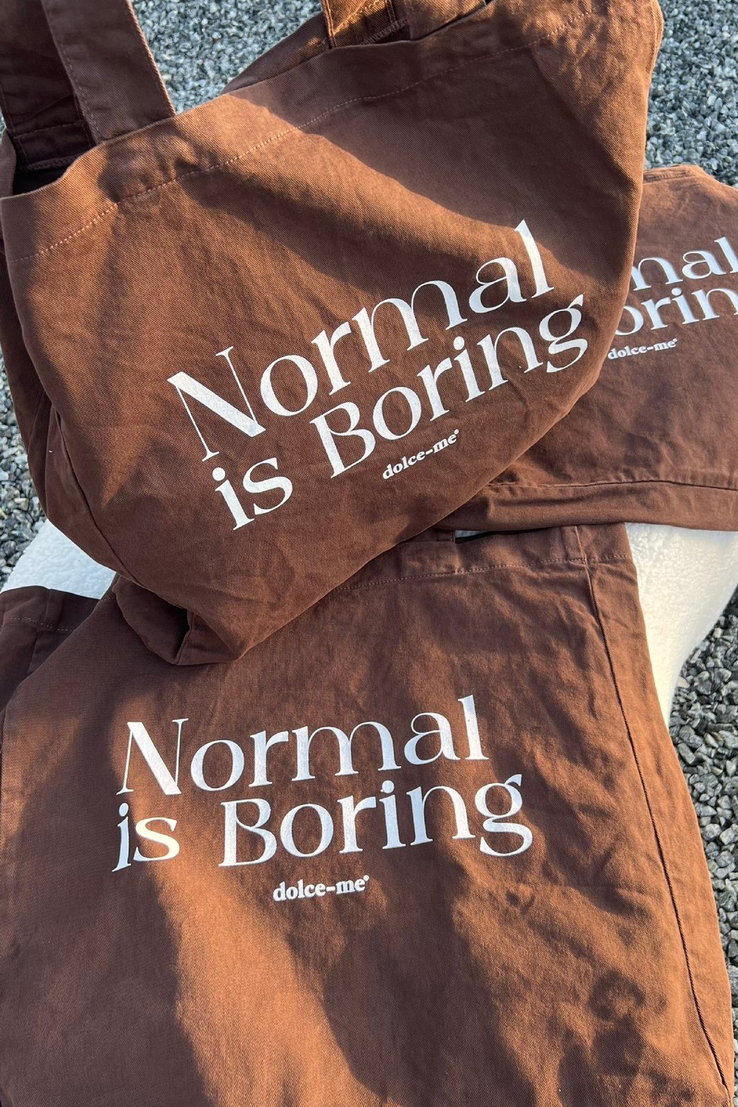 ECOBAG NORMAL BORING MARROM CAFÉ