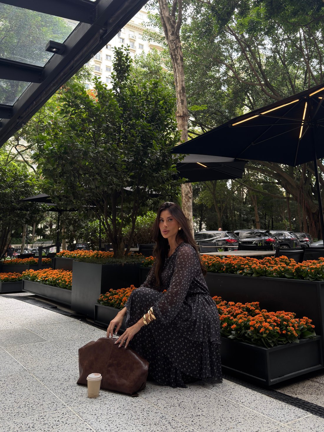 VESTIDO DE TULE ESTAMPADO CHIARA FLORAL