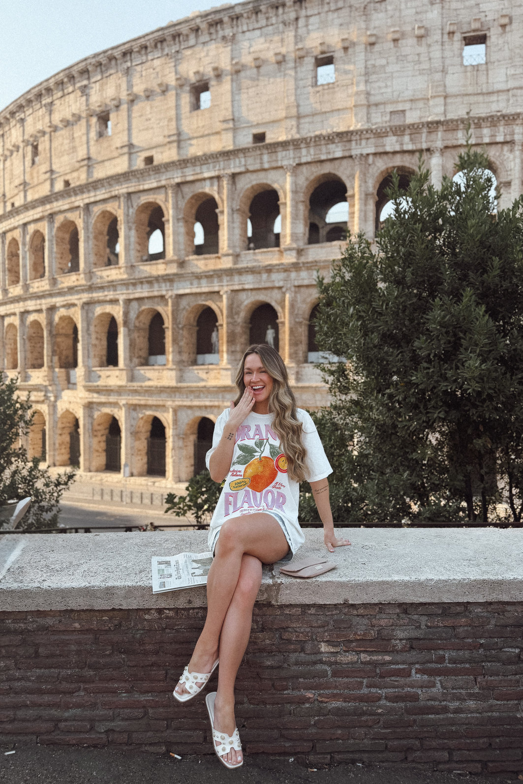 T-SHIRT OVERSIZED ORANGE FLAVOR