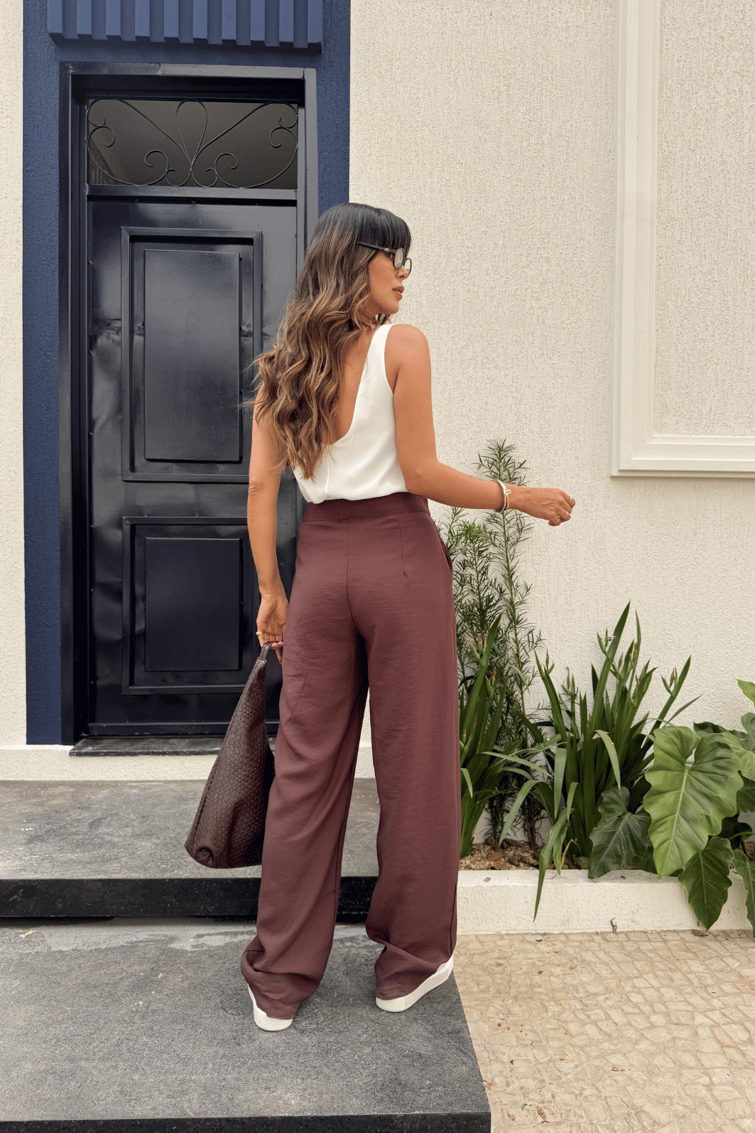 CALÇA ALFAIATARIA PORTOFINO MARROM