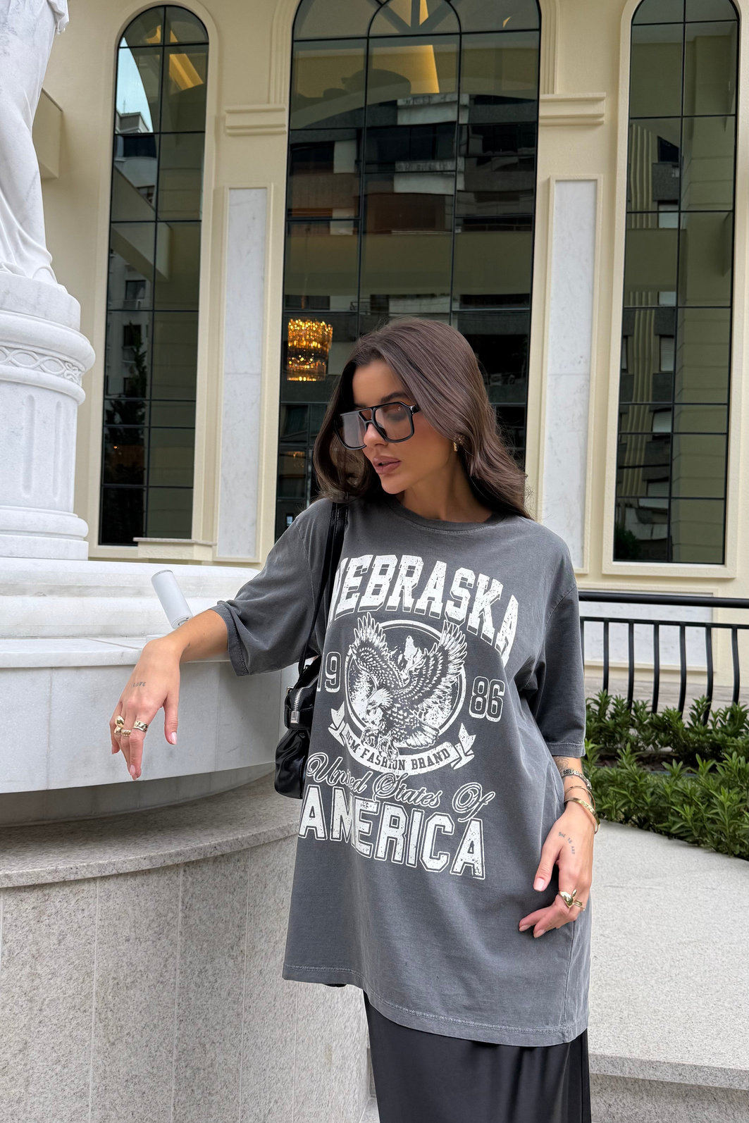 T-SHIRT OVERSIZED NEBRASKA CHUMBO