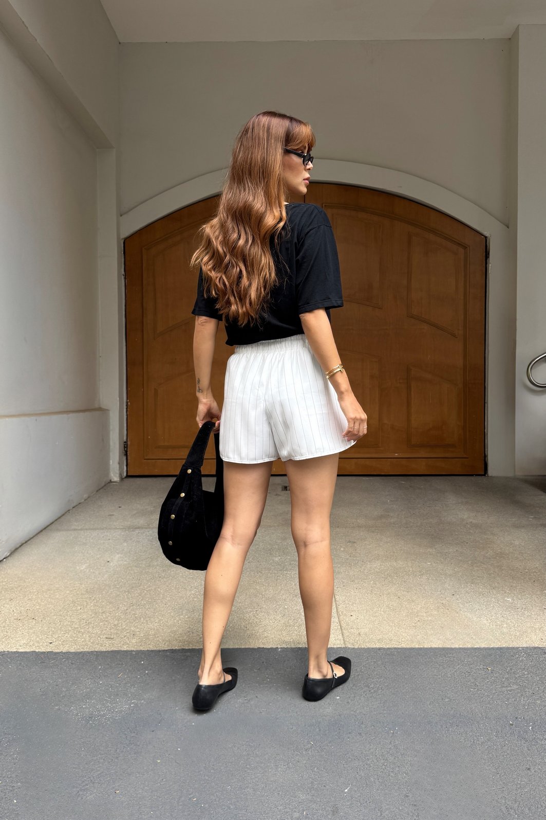 SHORTS ALFAIATARIA ELLEN OFF WHITE