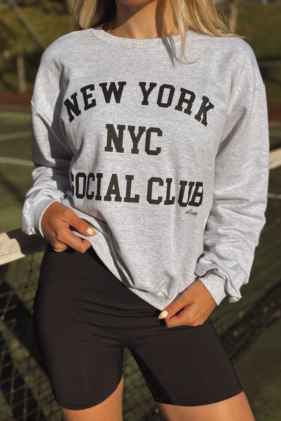 CASACO DE MOLETOM SOCIAL CLUB MESCLA