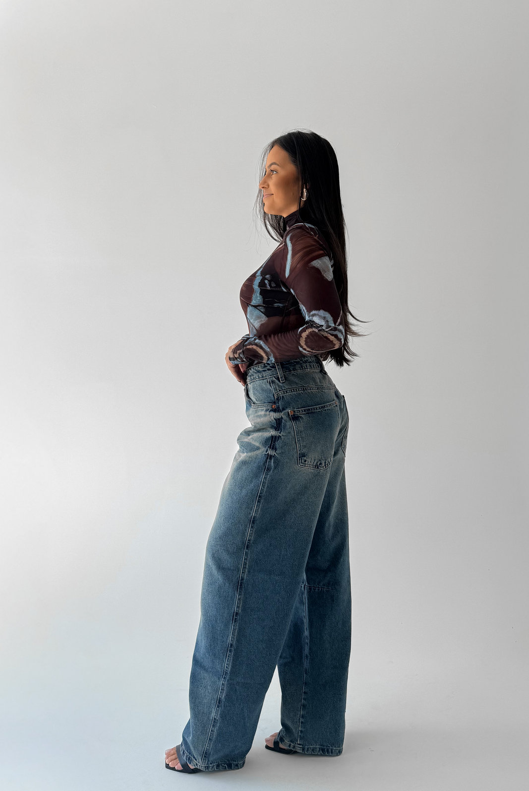 CALCA JEANS BALLON GRAZI MYFT CALCA JEANS BALLON GRAZI MYFT