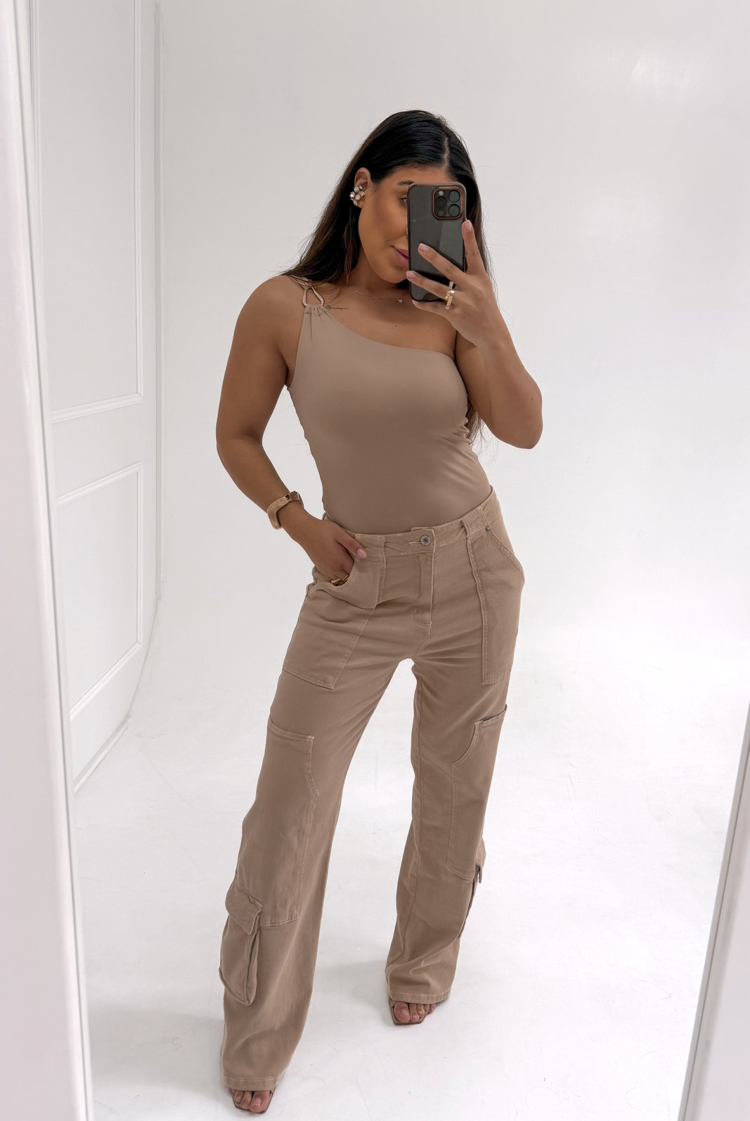 CALÇA CARGO EM SARJA IVY MY CALÇA CARGO EM SARJA IVY MY